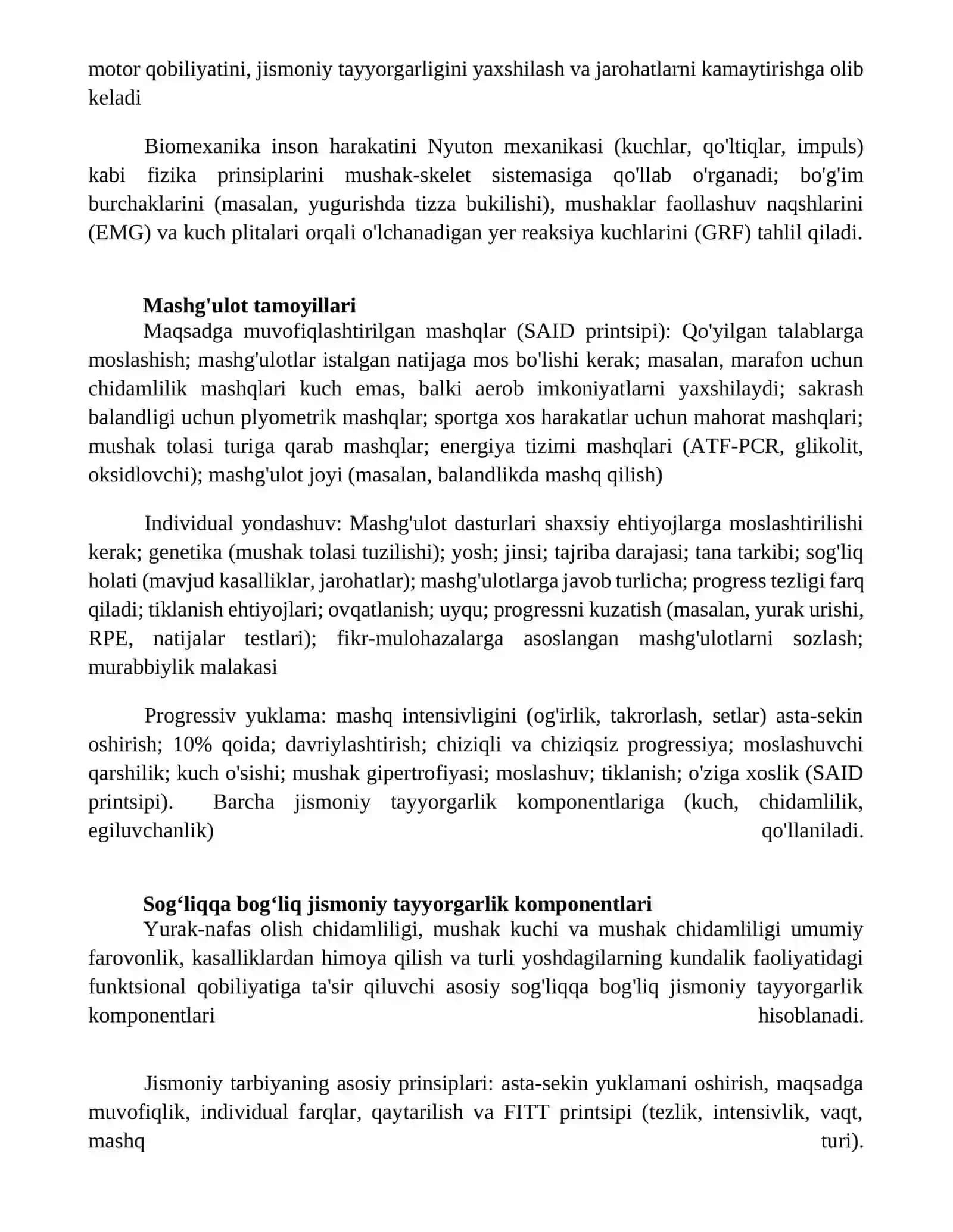 Jismoniy tarbiyaning asosiy tushunchalari va tamoyillari 3