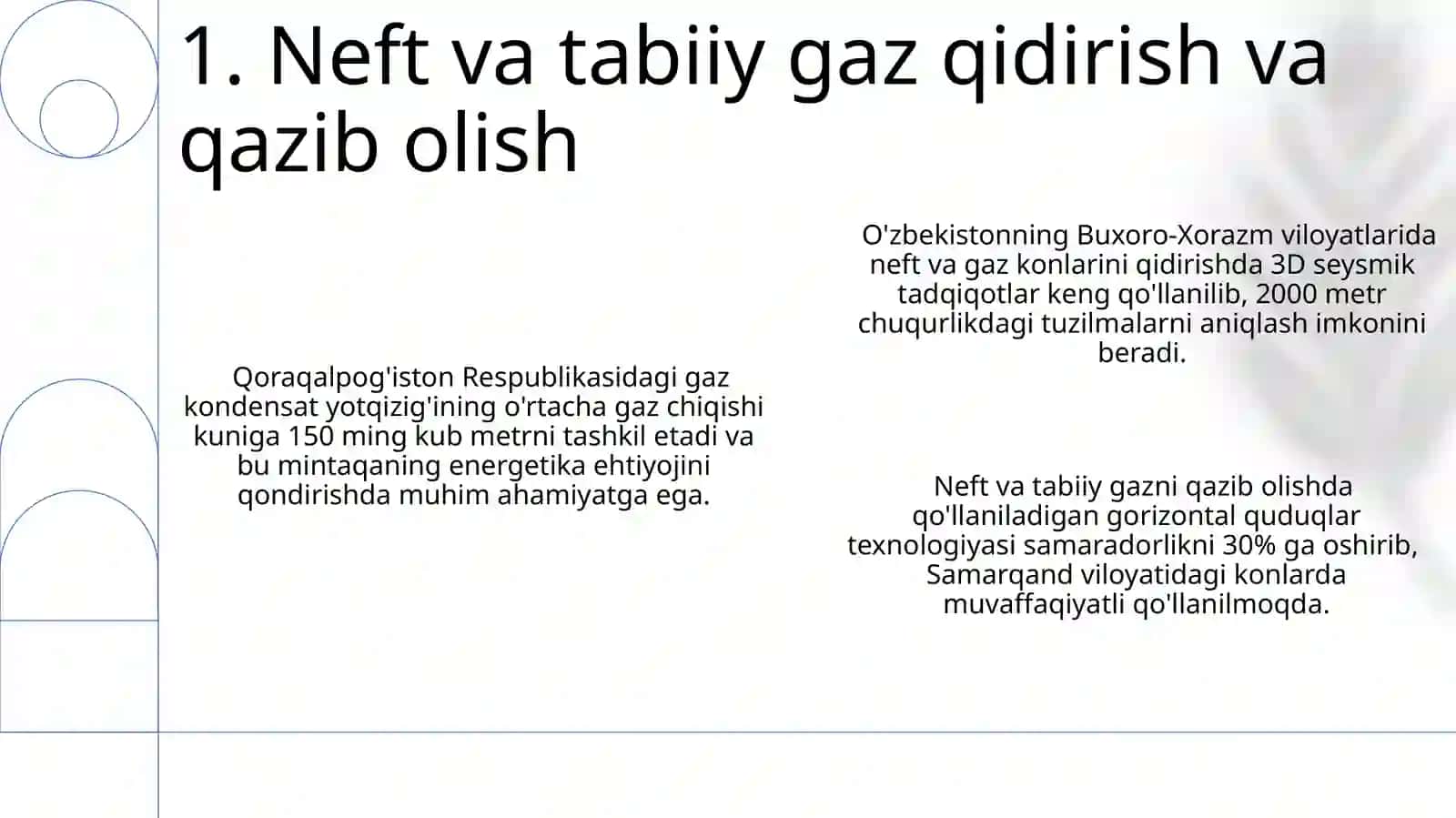 Neft va tabiiy gazning yer postida hosil bolishi (generatsiyasi) 3