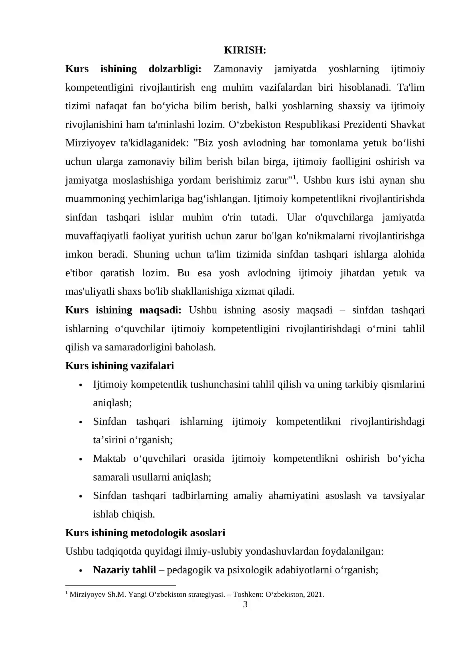 Ijtimoiy kompetentlikni rivojlantirishda sinfda tashqari ishlarning òrni 3