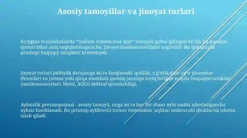 Xorijiy davlatlar jinoyat huquqining asosiy qoidalari 3