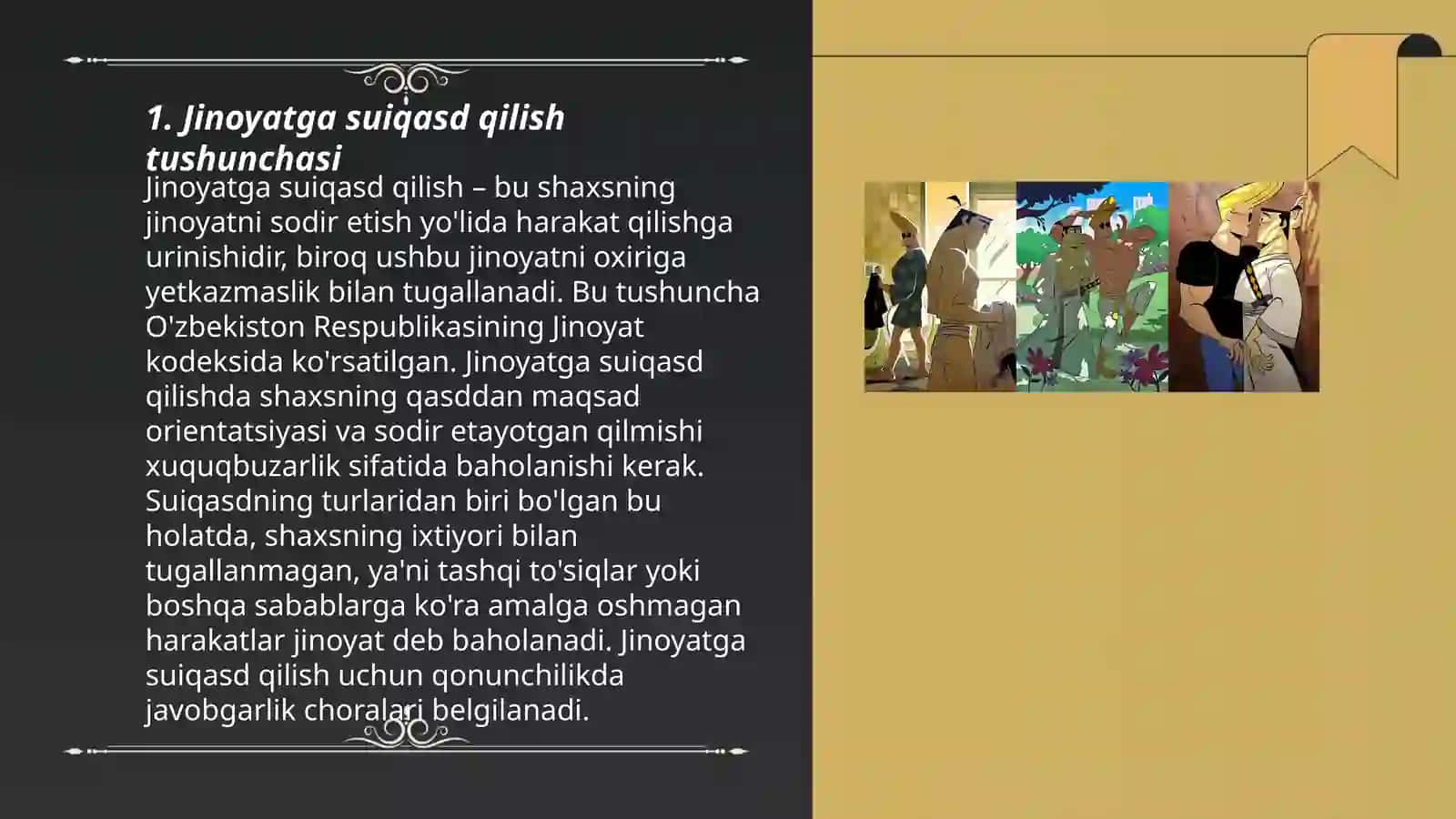 Jinoyatga suiqasd qilish va jinoyatga tayyorgarlik koʻrish 3
