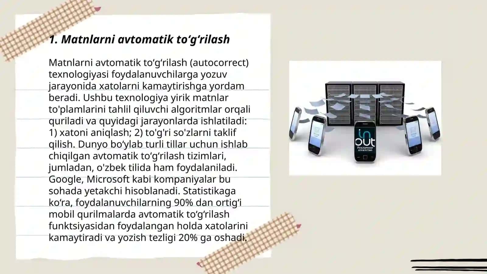 Matnlarni avtomatik tahrirlash 3