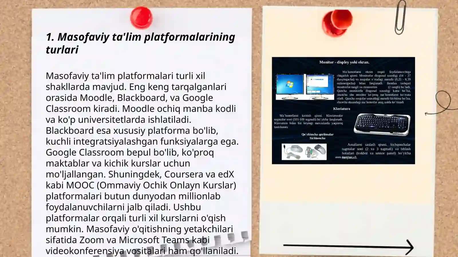 Masafoviy taʼlim platformalari va ulardan foydalanish 3