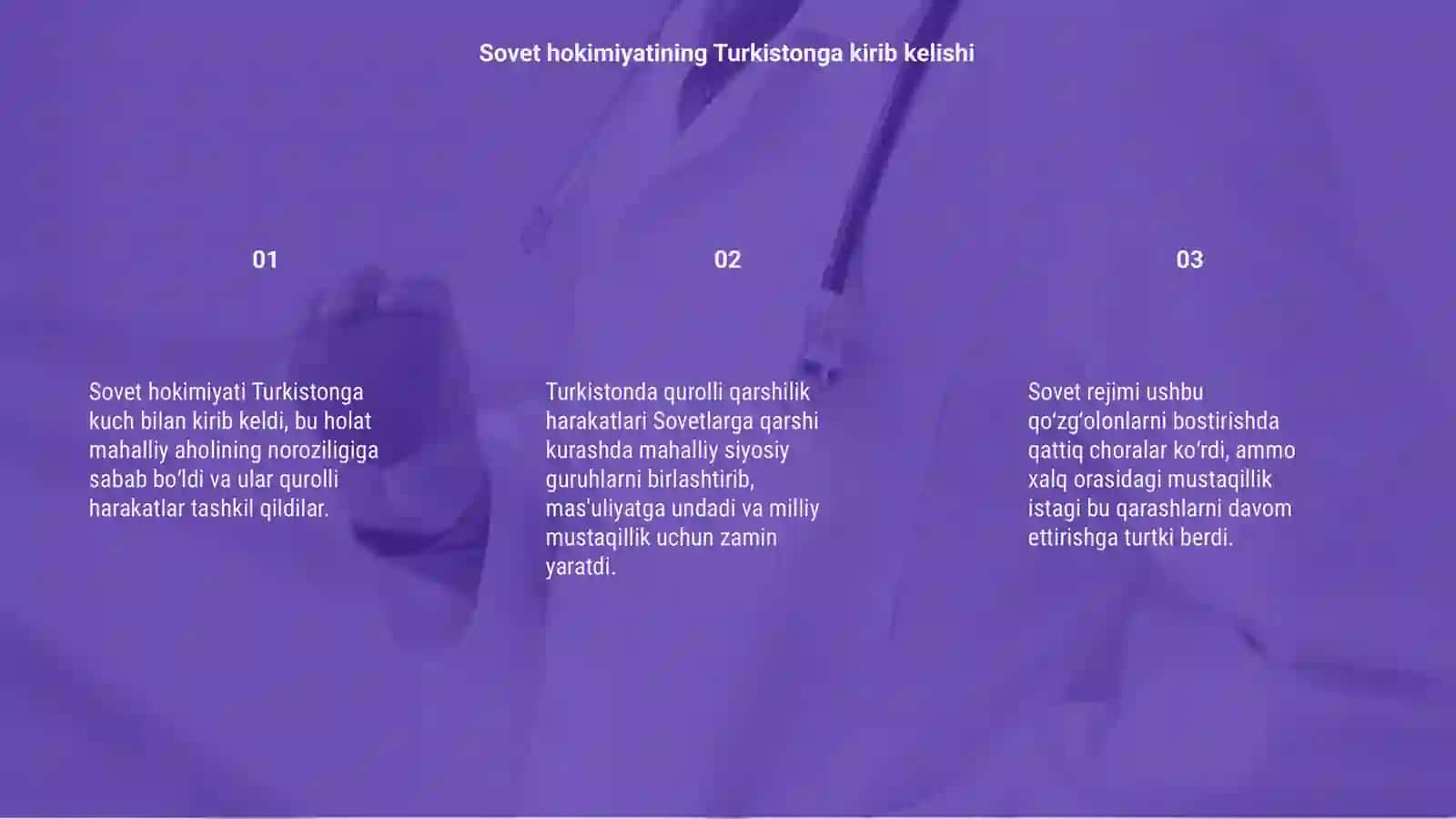 Sovet hokimiyatiga qarshi qurolli harakati 3
