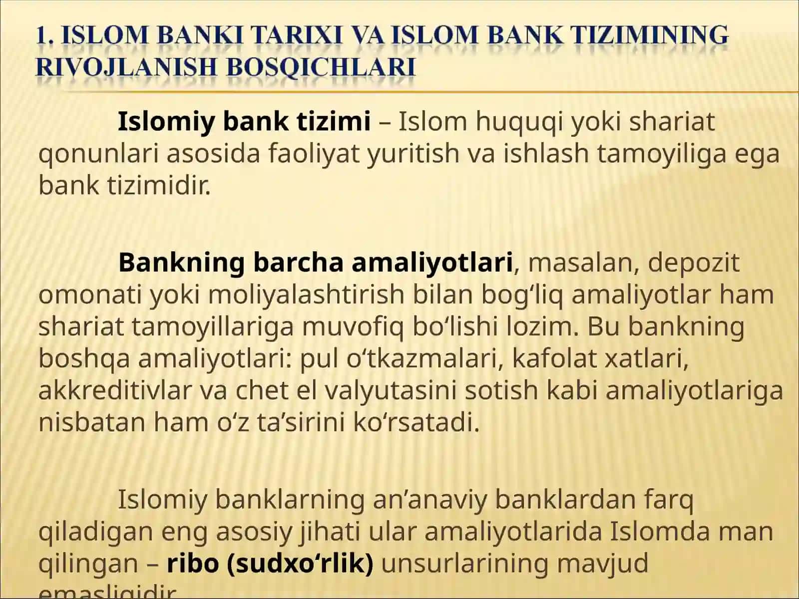 Islom Banklari: Tarix, Rivojlanish va Xususiyatlar 3