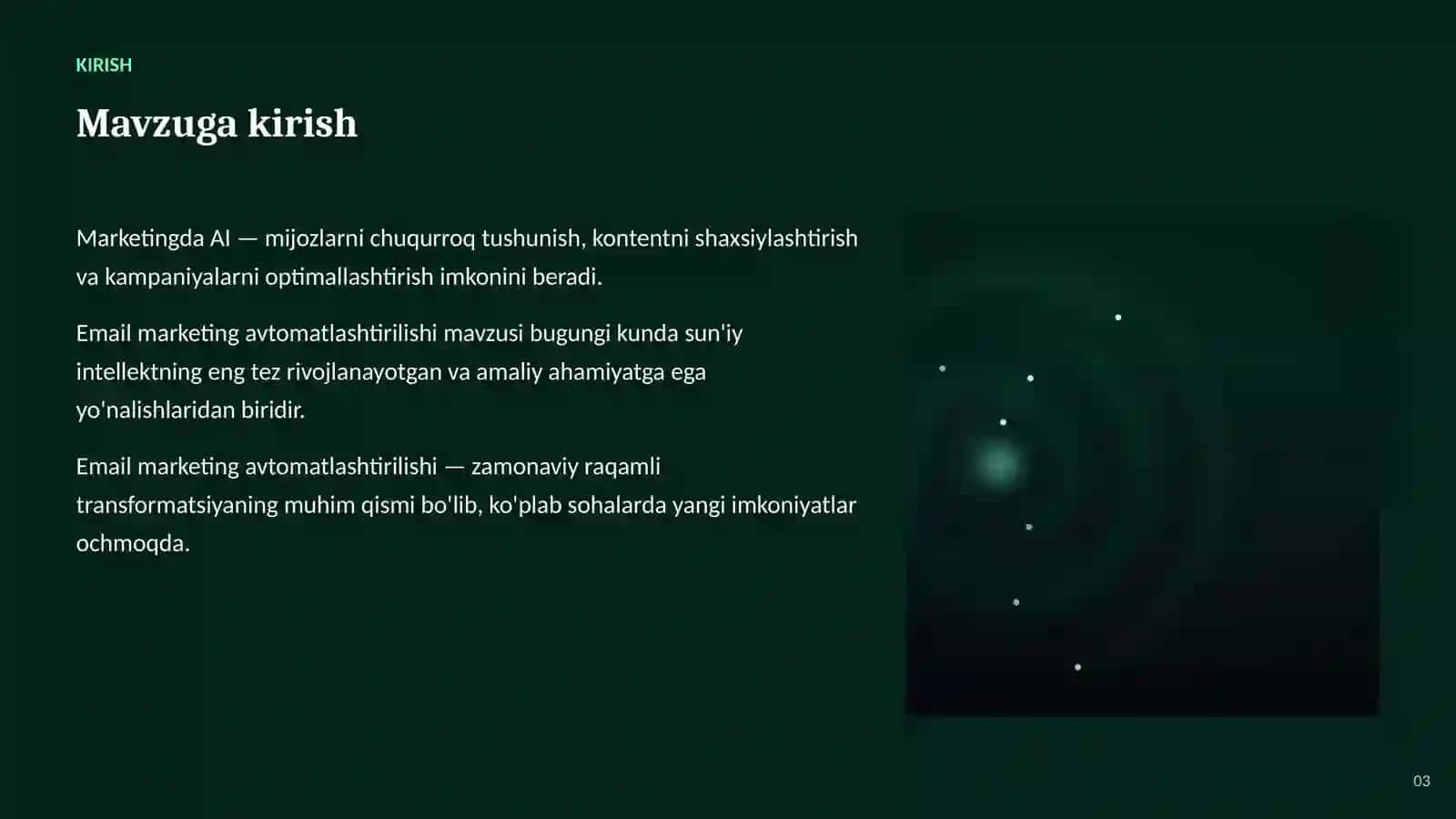 SUN'IY INTELLEKT • AI MARKETING VA SAVDODA 3