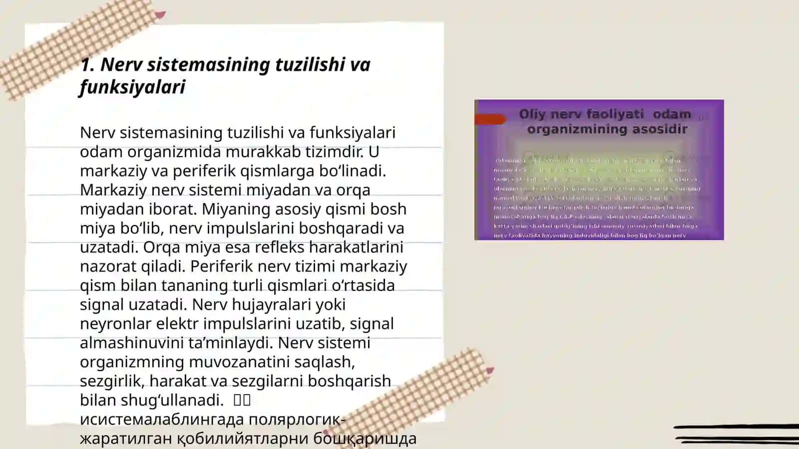 Xulq-atvorning nerv-fiziologik asoslari 3