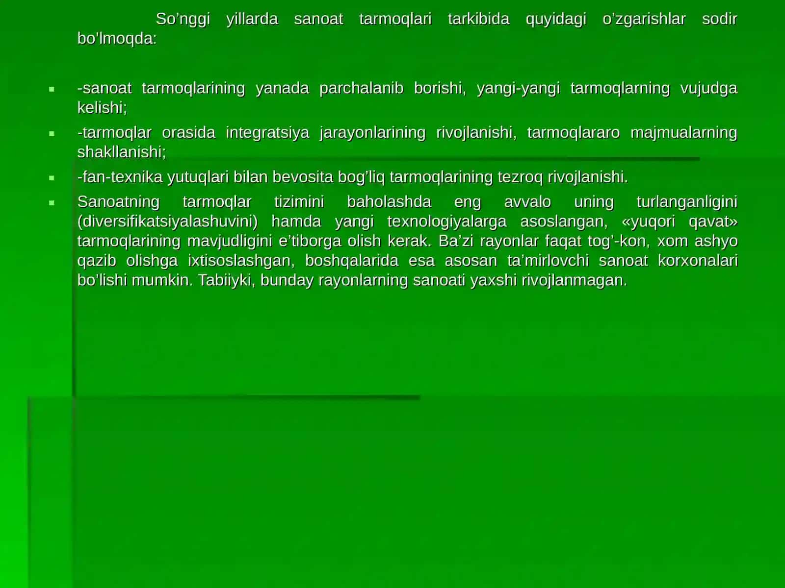 Sanoatning hududiy tashkil qilish omillari va majmualari 3
