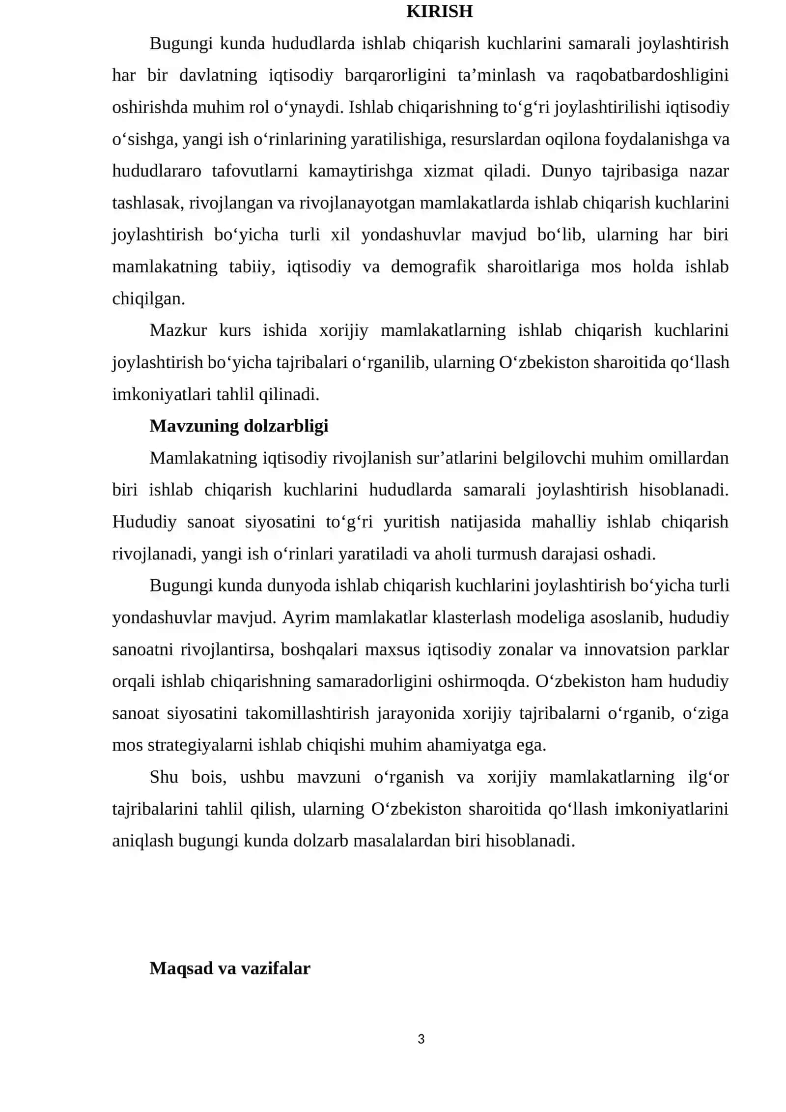 Tarmoqlar iqtisodiyoti va buxgalteriyasi kurs ishi 3