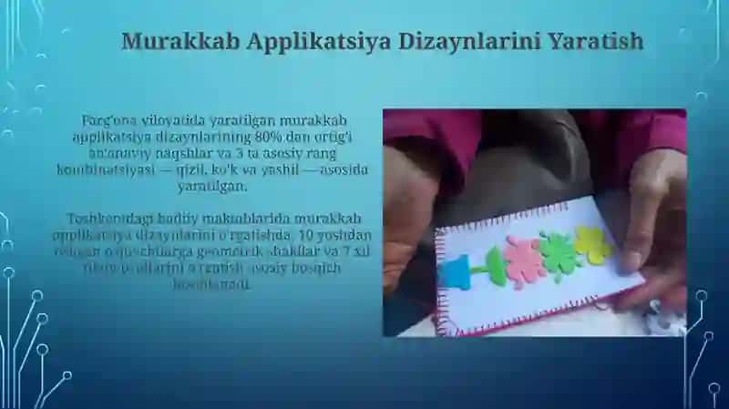 Applikatsiya Darslarini Tashkil Etish Metodikasi 3