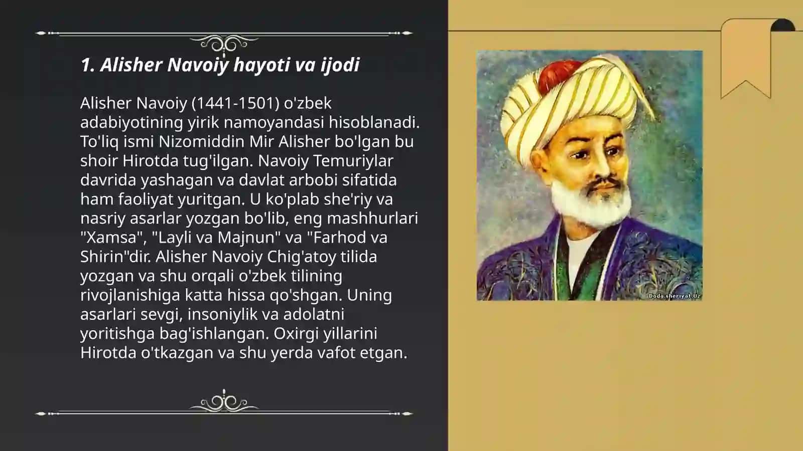 Navoiyning tarixiy asarlari va yodnomalari 3