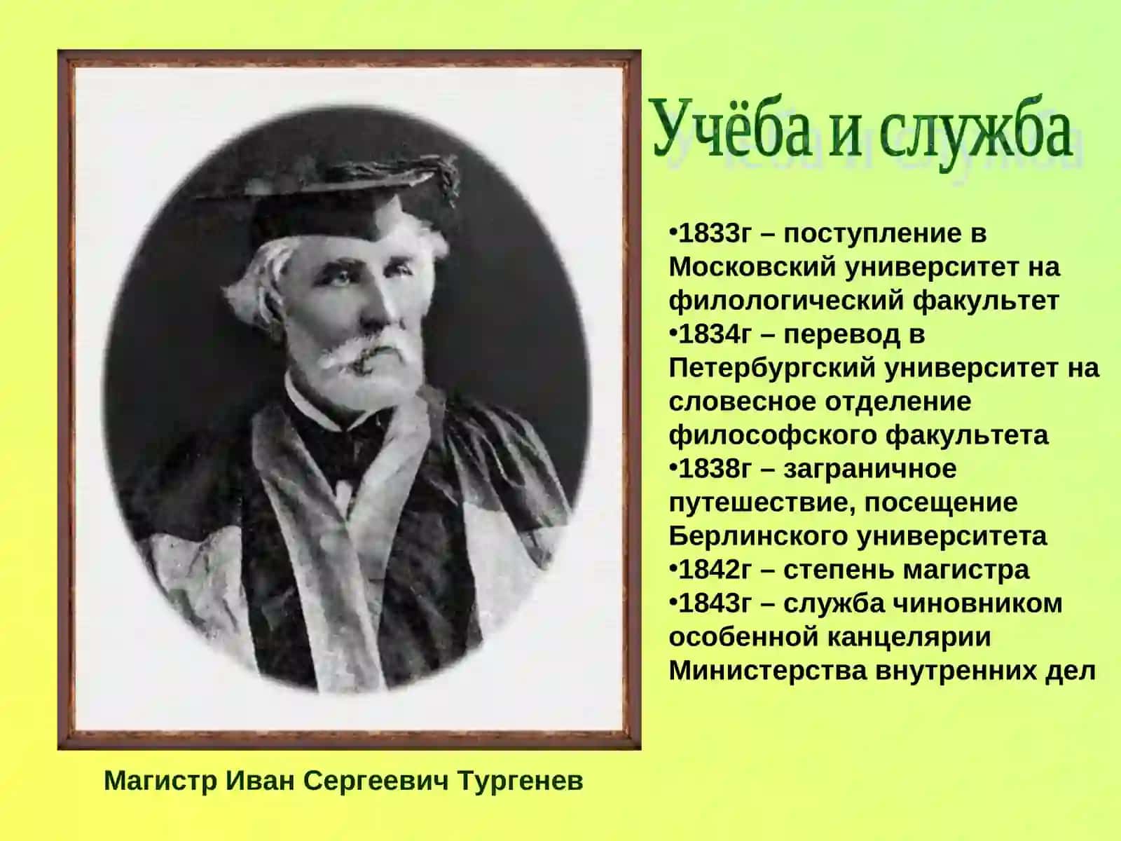 Иван Сергеевич Тургенев 3