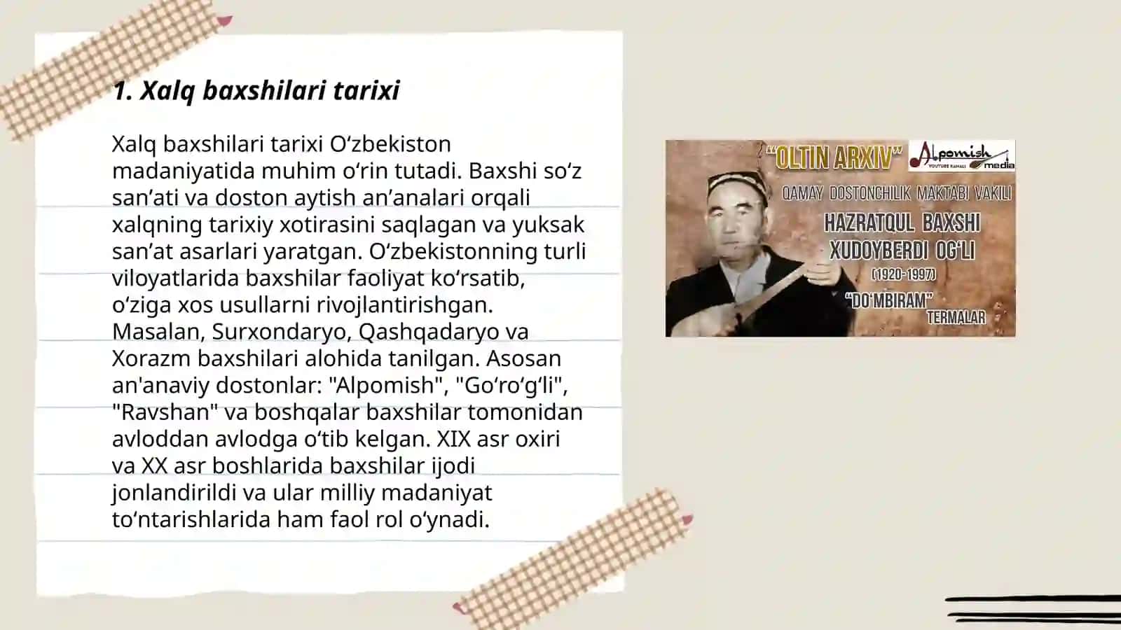Xalq baxshilari tarixi 3