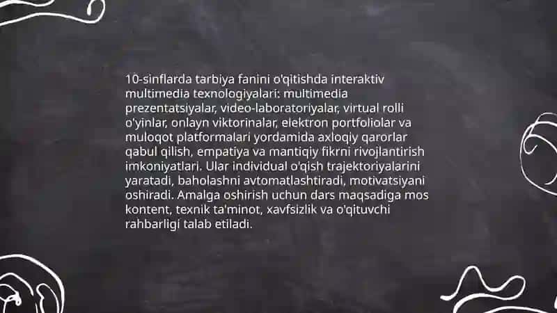 Tarbiya fanini o'qitish innovatsion texnologiyalari 3