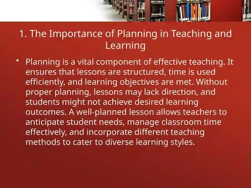 Planning for teaching and learning. Understanding and working with syllabi used in schools, lyceums and colleges. What goes into lesson planning and lesson plans 3