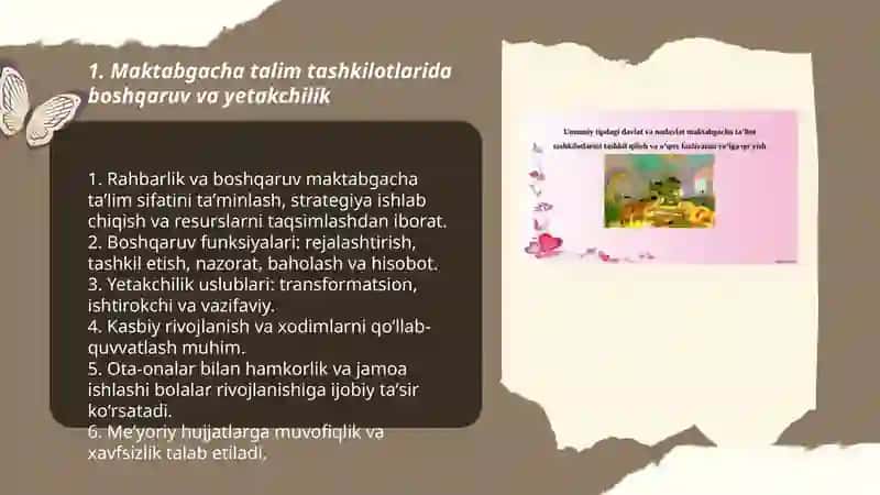 Maktabgacha talim tashkilotlarida menejment 3