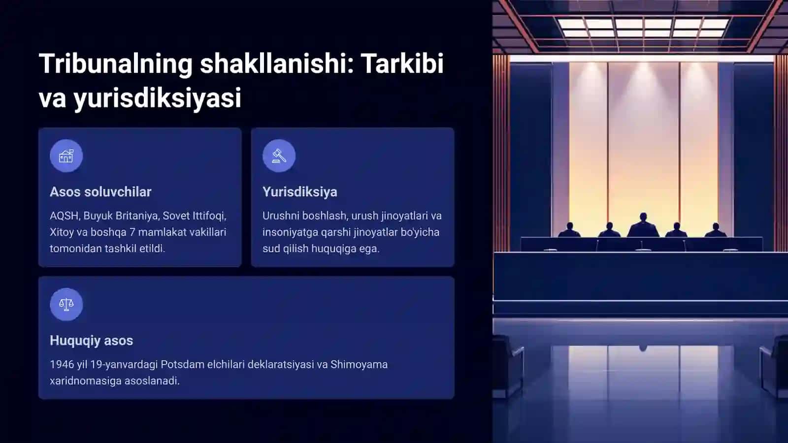 Tokiyo xalqaro harbiy tribunali: Adolat qaror topganmi? 3