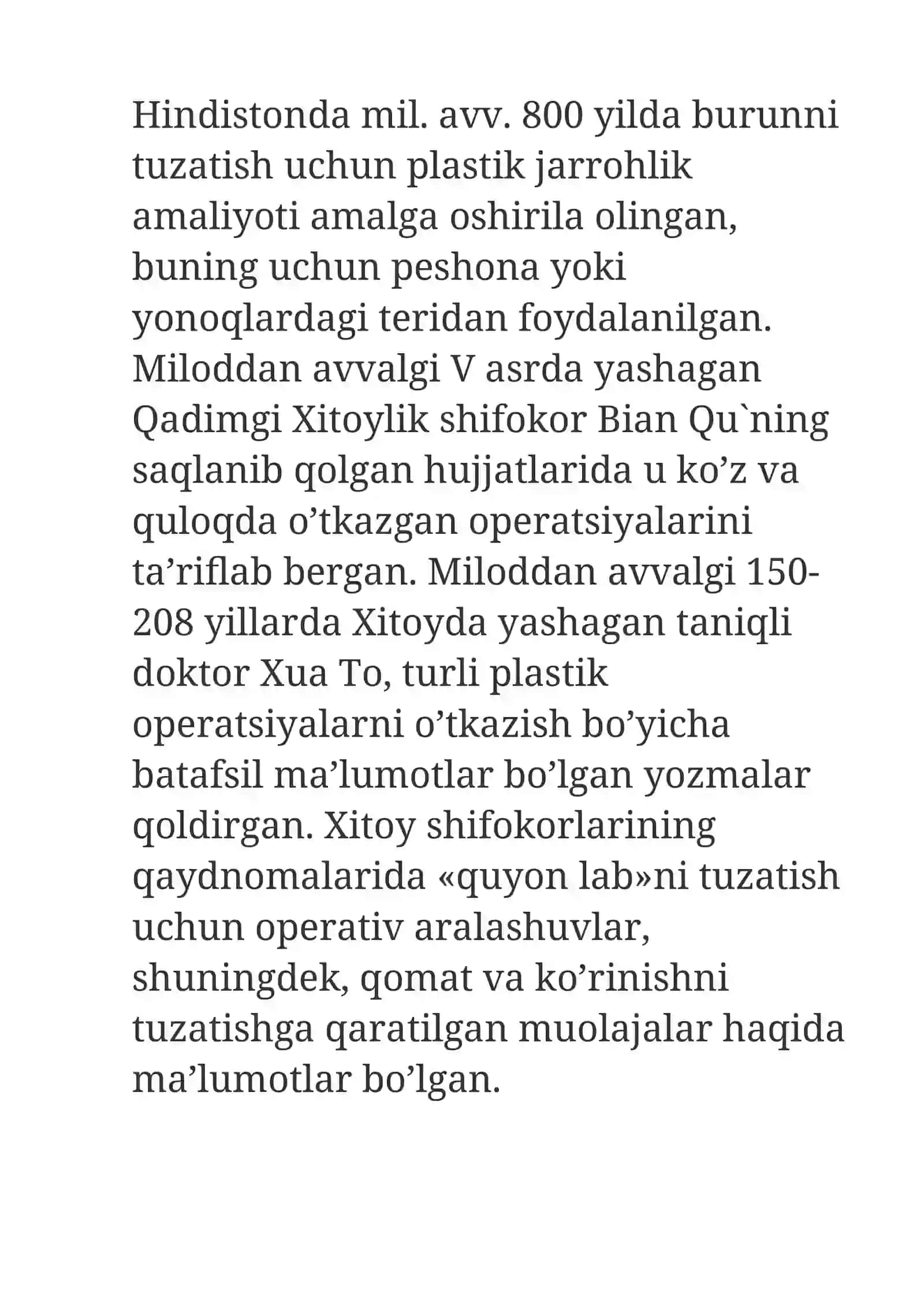 Plastik jarrohlik 3