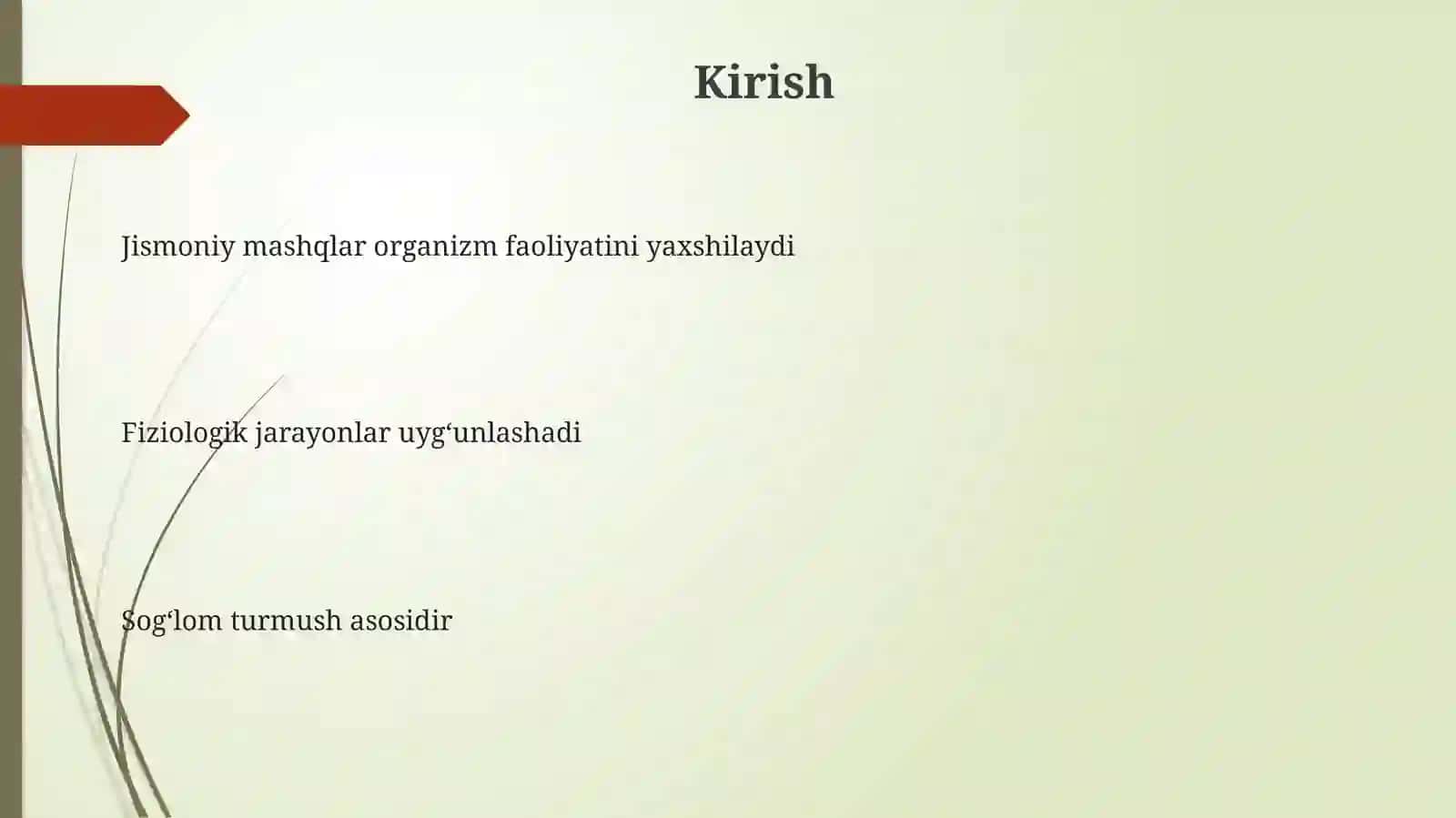 Jismoniy mashqlarning fiziologik tavsifi 3