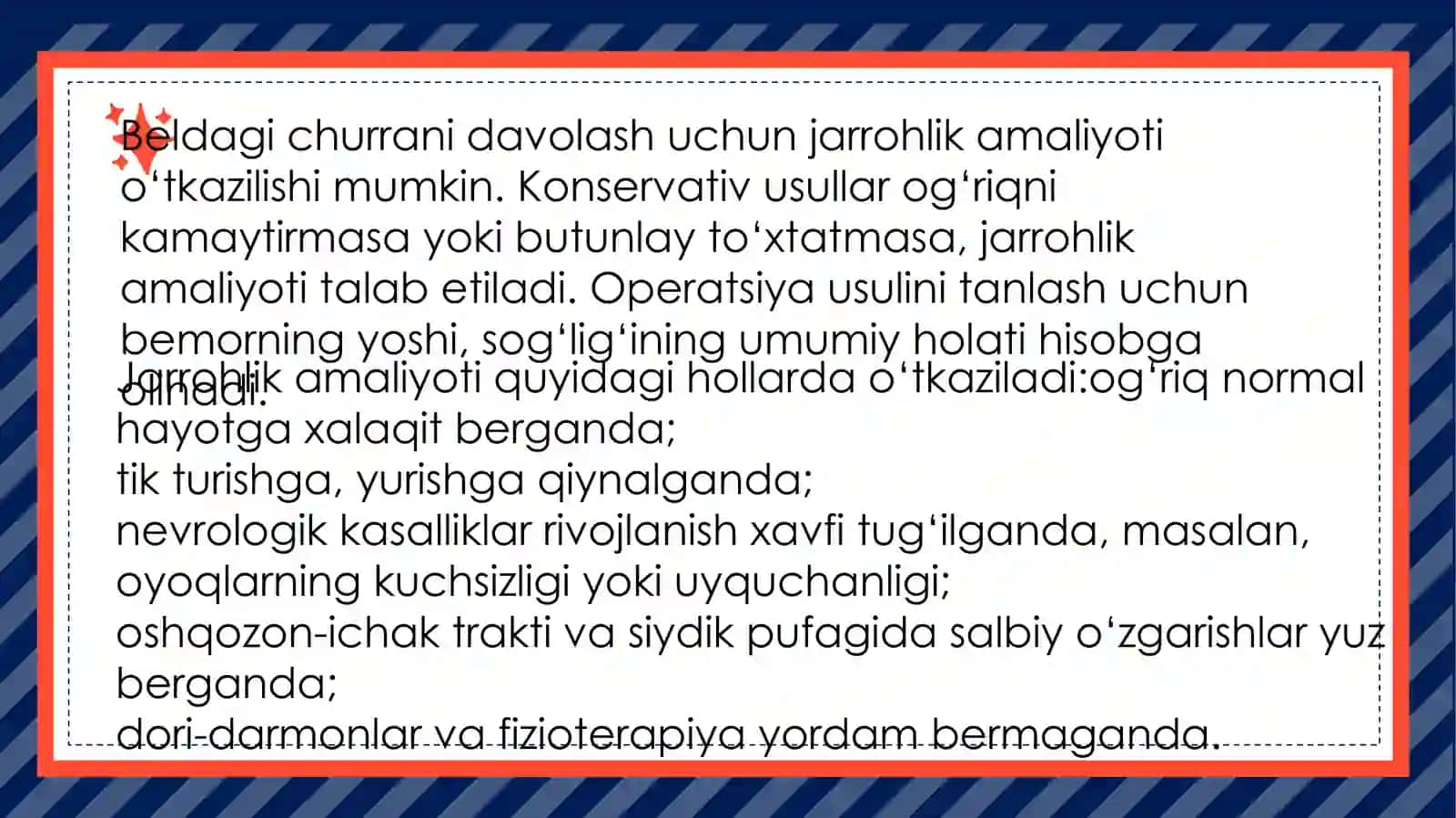 Belsohasidagi operatsiyalar 3