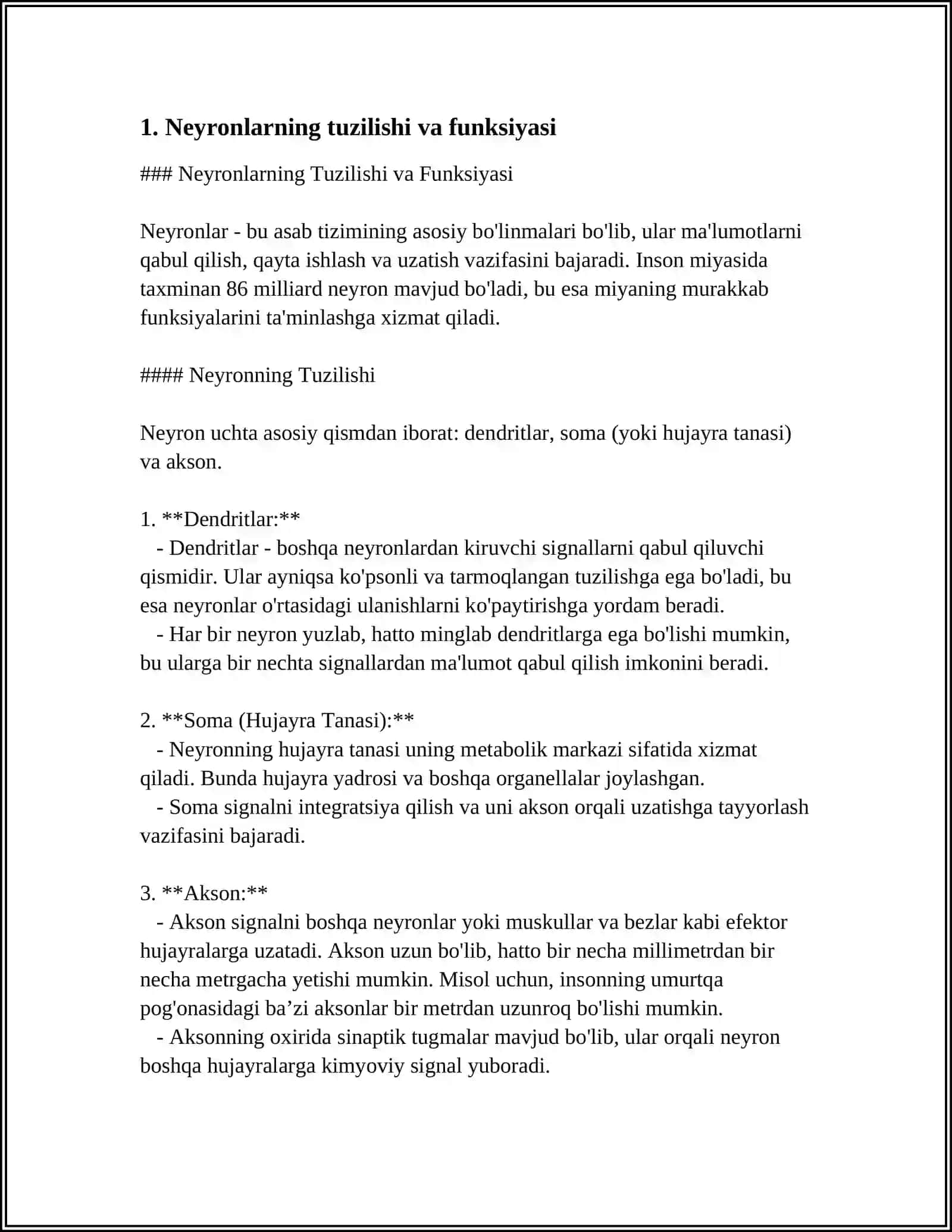 NERV TOLALARI FIZIOLOGIYASI 3