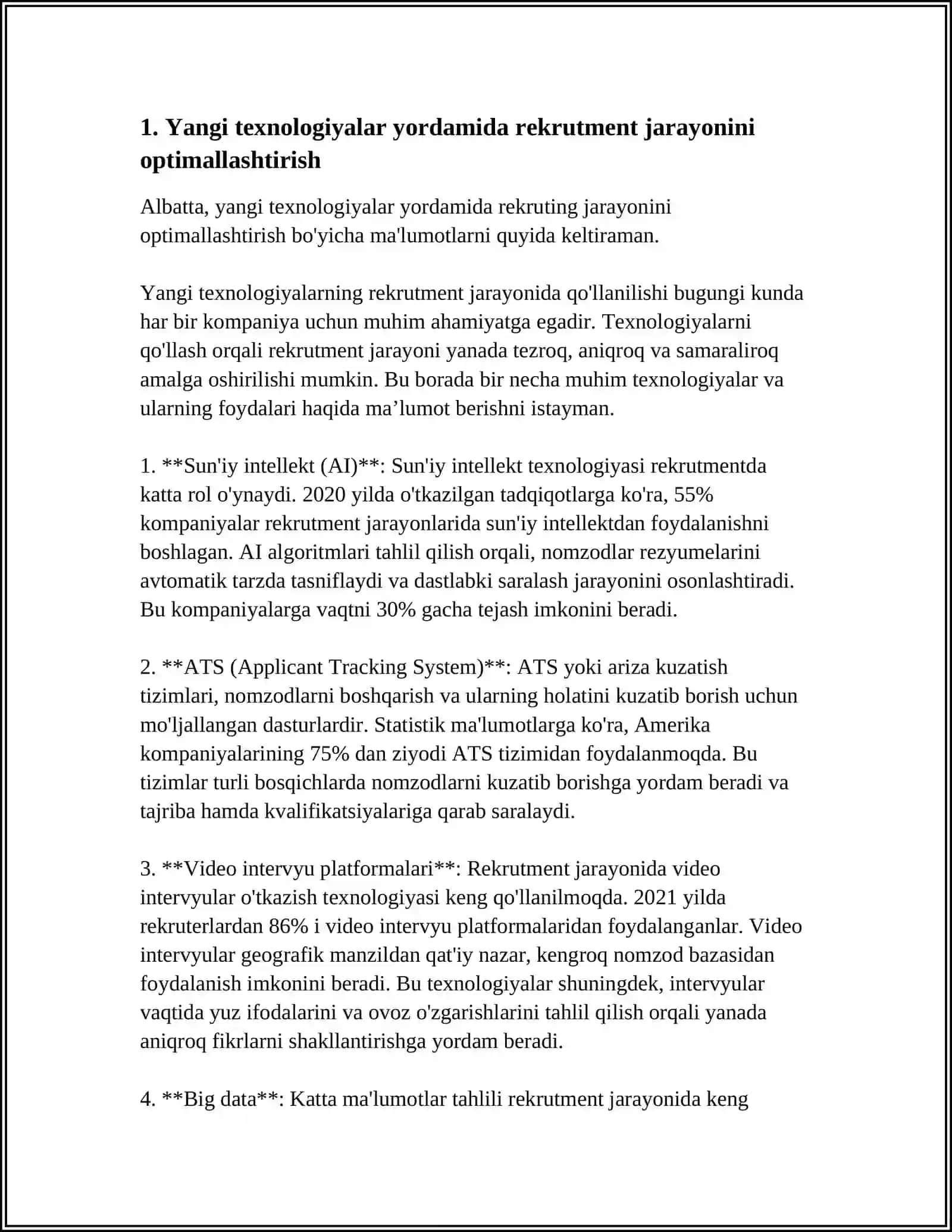 REKRUTING FAOLIYATINING RIVOJLANISHI 3