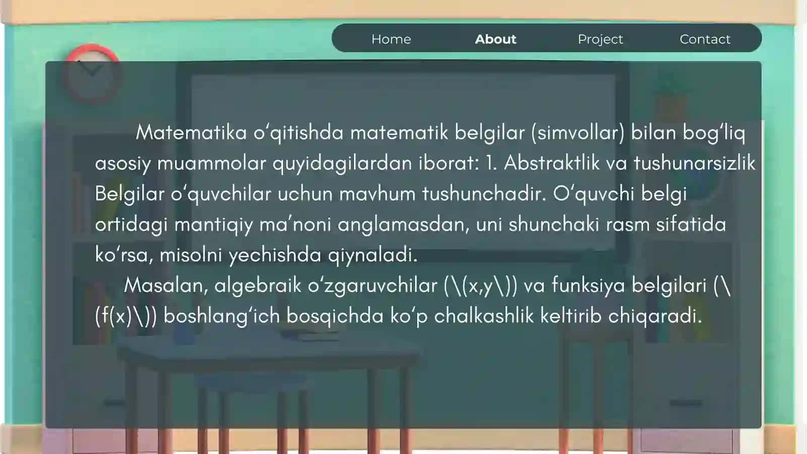 Matematika o‘qitishda matematik belgilar,ulardan foydalanish muammolari 3