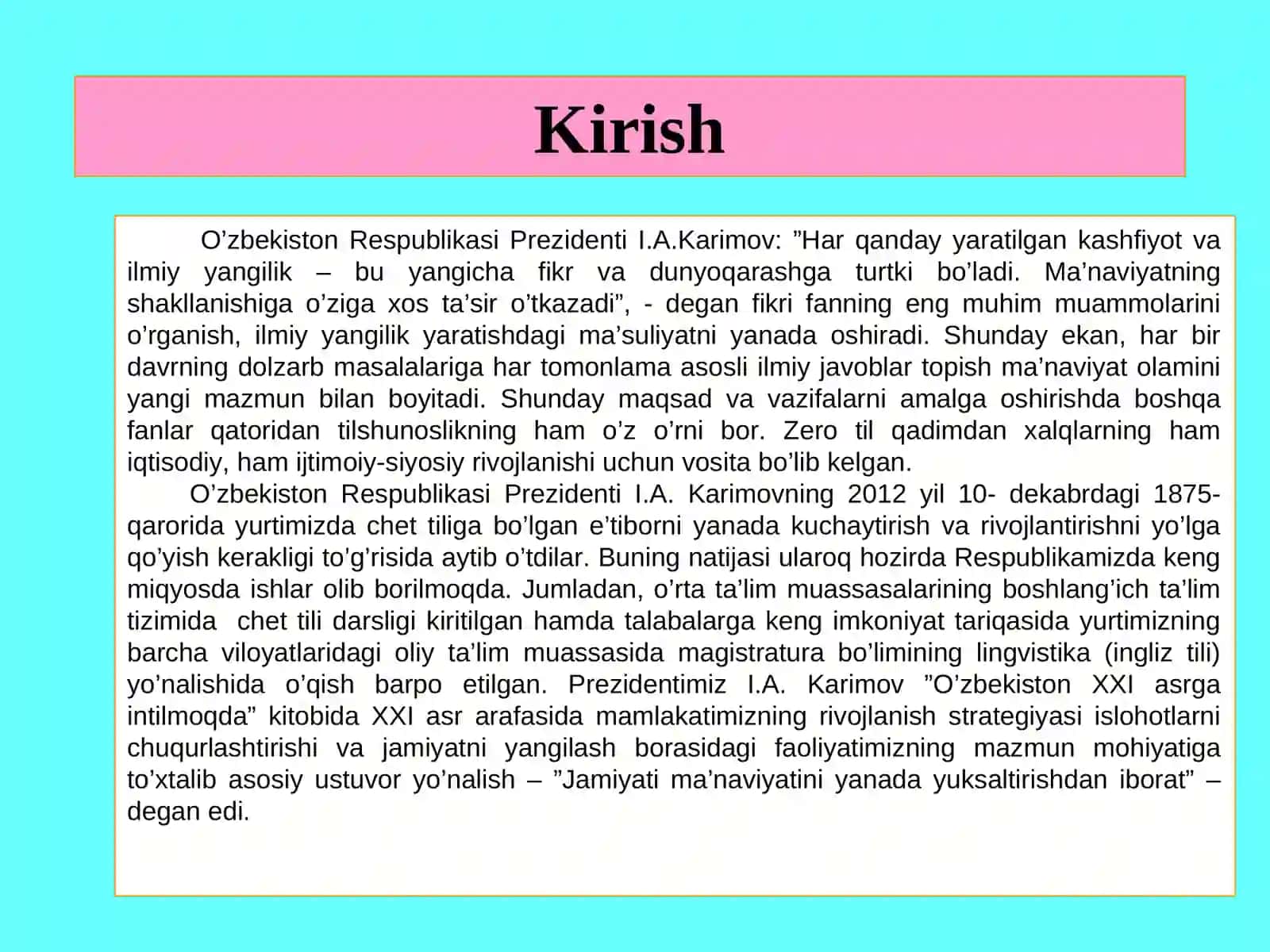 Ingliz va o`zbek tillarida so`zlarni bo`g`inga bo`linish qoidalari va bo`g`in hosil bo`lishi muammolari 3