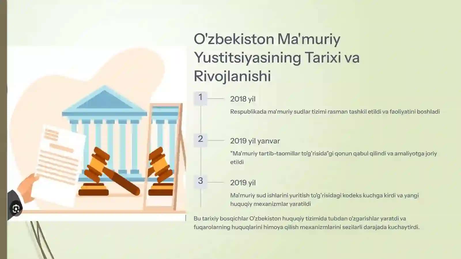 Ma'muriy yustitsiya 3
