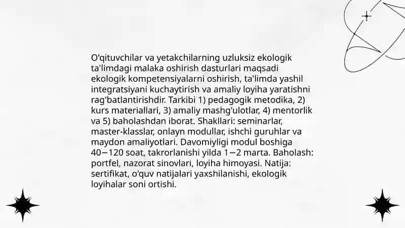 Uzluksiz ta'limda ekologik ta'lim konsepsiyasi 3