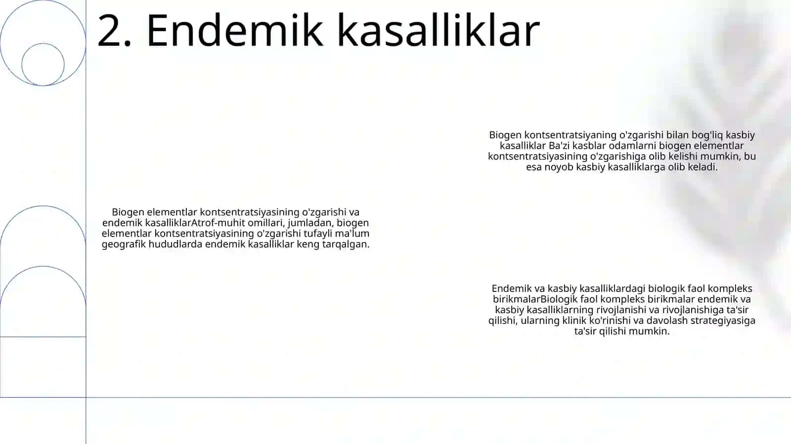 Biogen Elementlar Konsentratsiyasi Òzgarishi Bilan Bòĝliq Bòlgan Endemik Va Kasbni Kasalliklari 3
