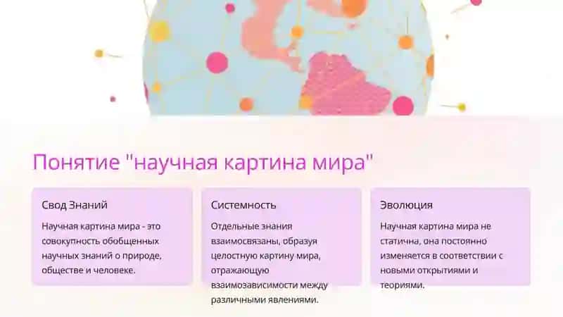 Логический анализ современной научной картины мира 3