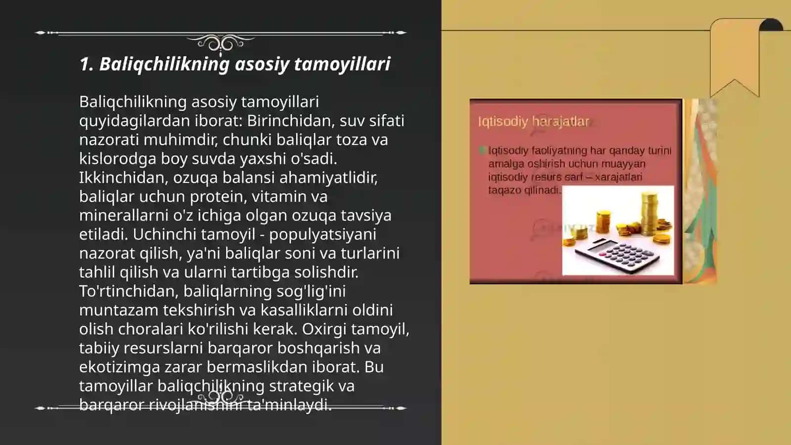 Baliqchilik va uning iqtisodiy ahamyati 3