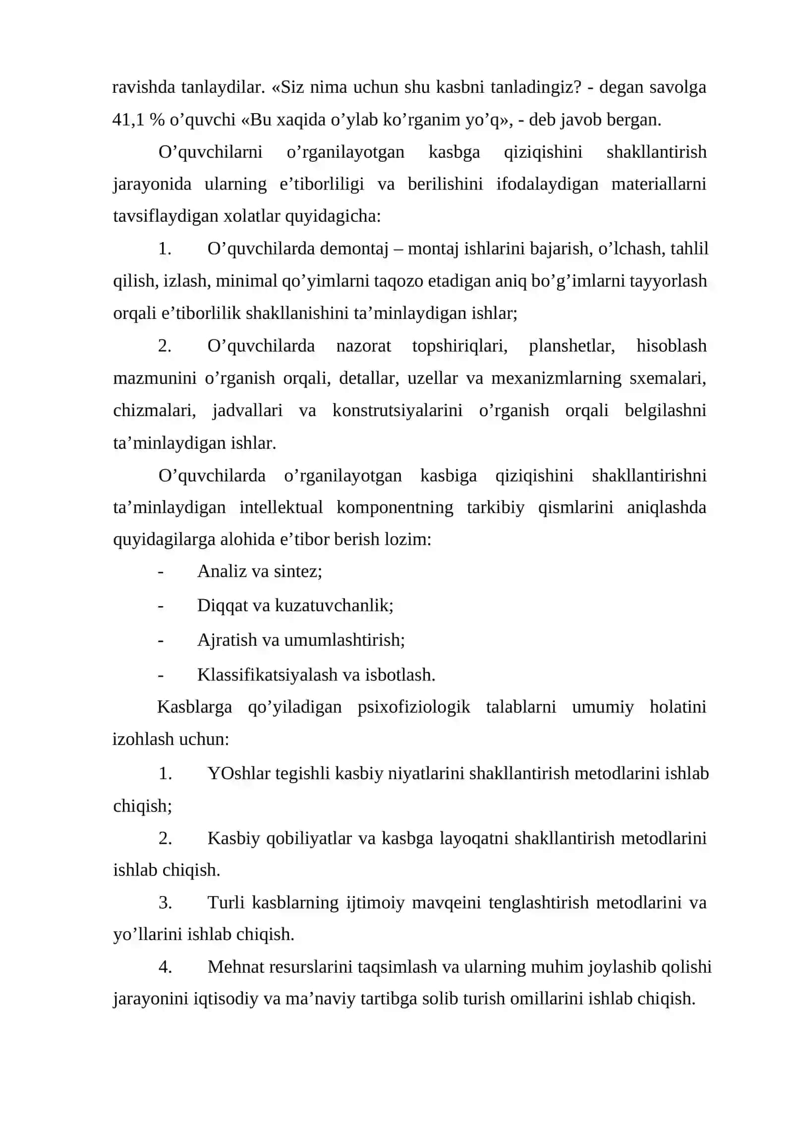 Kasb – hunarga yo’naltirishning ijtimoiy va psixofiziologik asoslari 3
