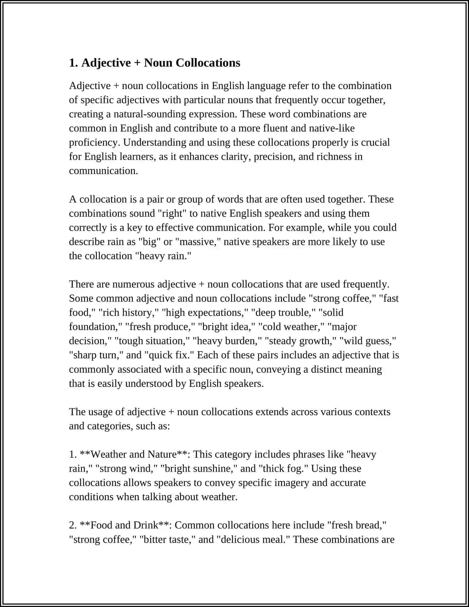 TYPES OF COLLOCATIONS 3