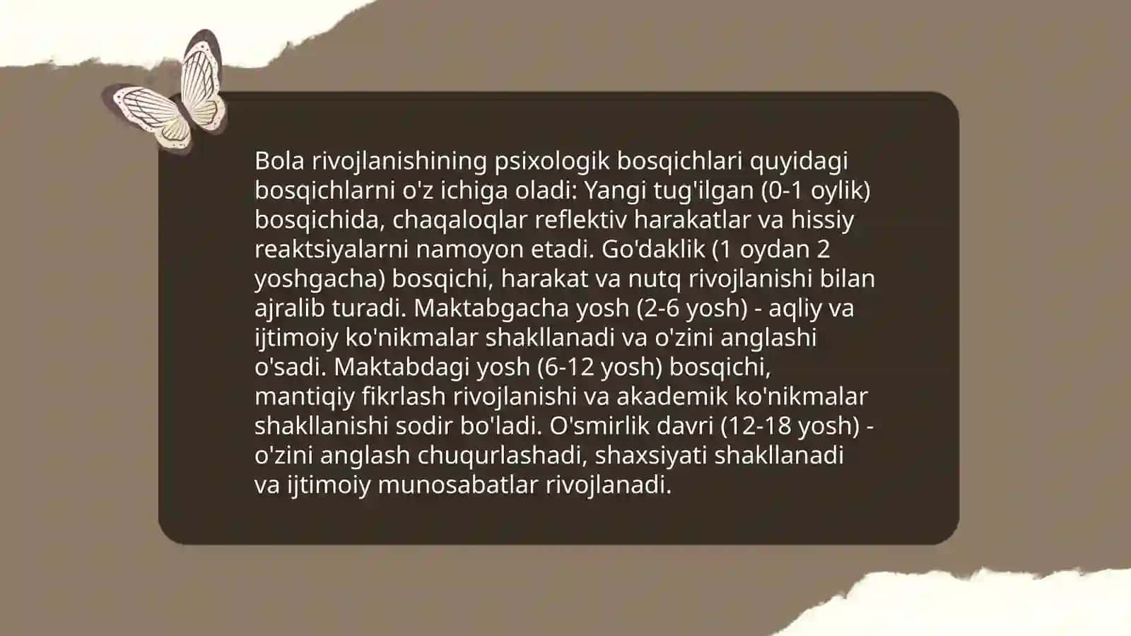 Bola psixalogiyasining muammolari oʻrganilishi 3