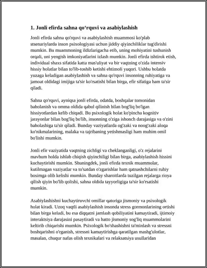 JONLI EFIRNING PSIXOLOGIK MUOMMOLARI 3
