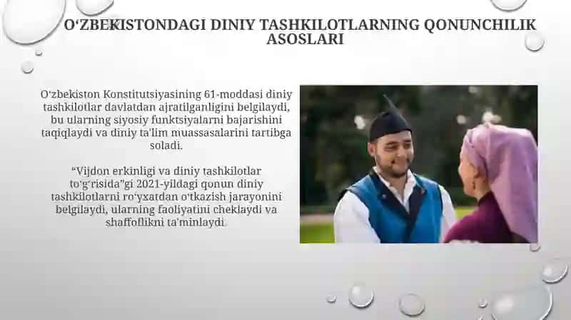 Oʻzbekistondagi diniy tashkilotlar 3
