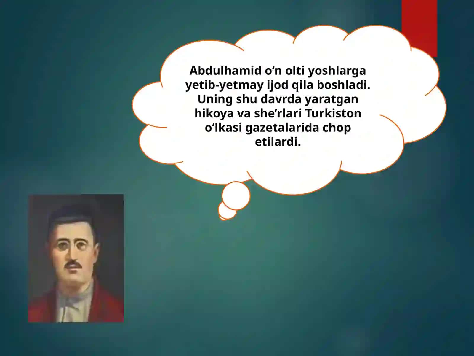 Cho‘lpon hayoti va ijodi. She’rlari. Nazariy ma’lumot. Ko‘chimi haqida tushuncha 3