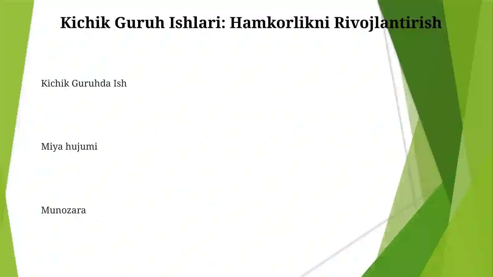 Didaktik jarayon loyihasining interfaol metodlari 3