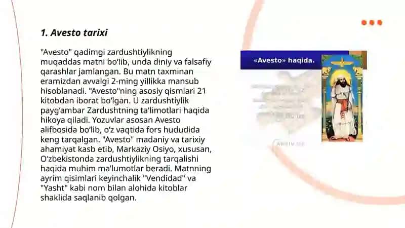 Avesto adabiy-badiiy asar 3