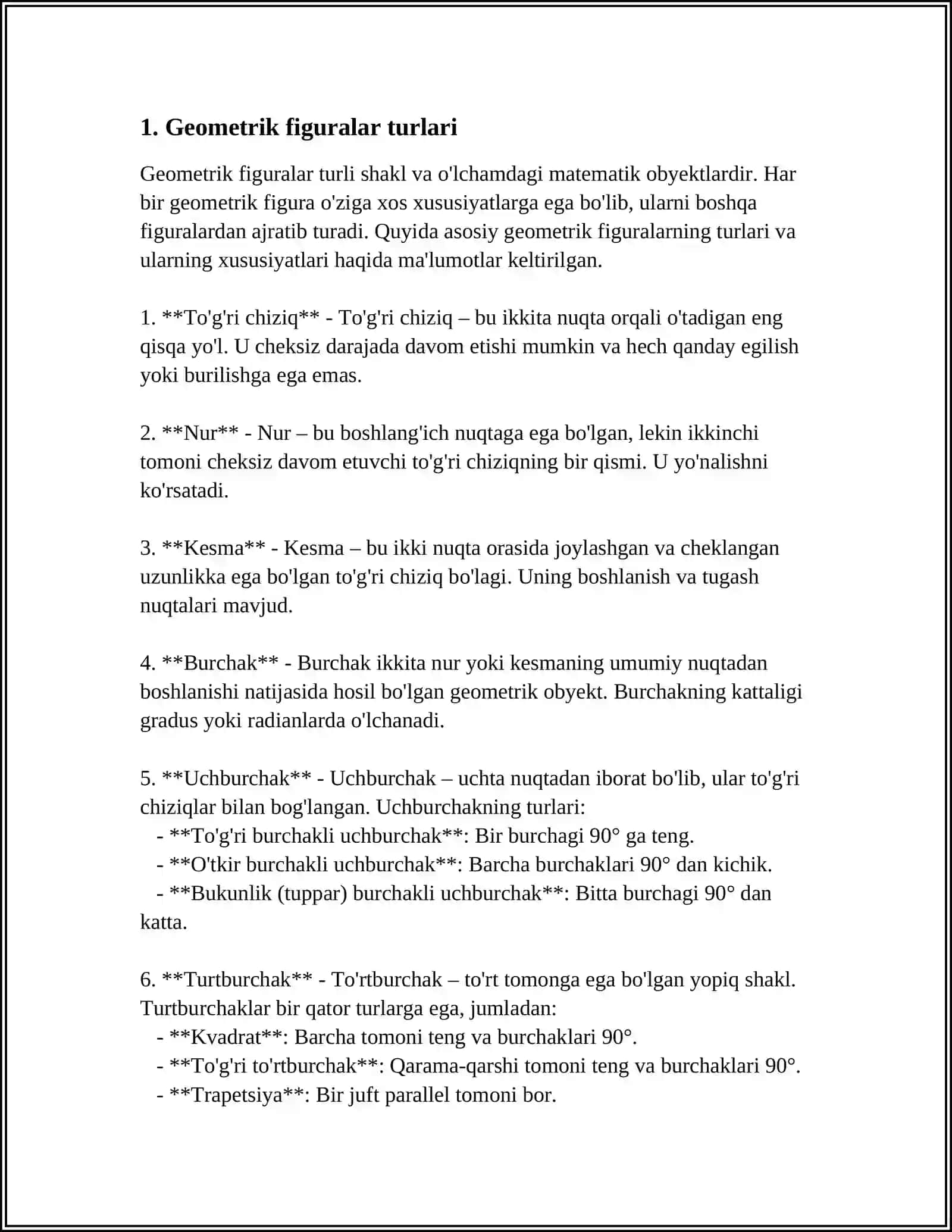 CHIZMA GEOMETRIYA VA MUHANDISLIK GRAFIKASI 3