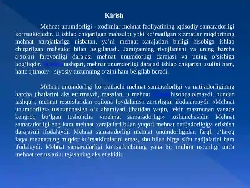 Mehnatunumdorligi-iqtisodiy sishomillari 3