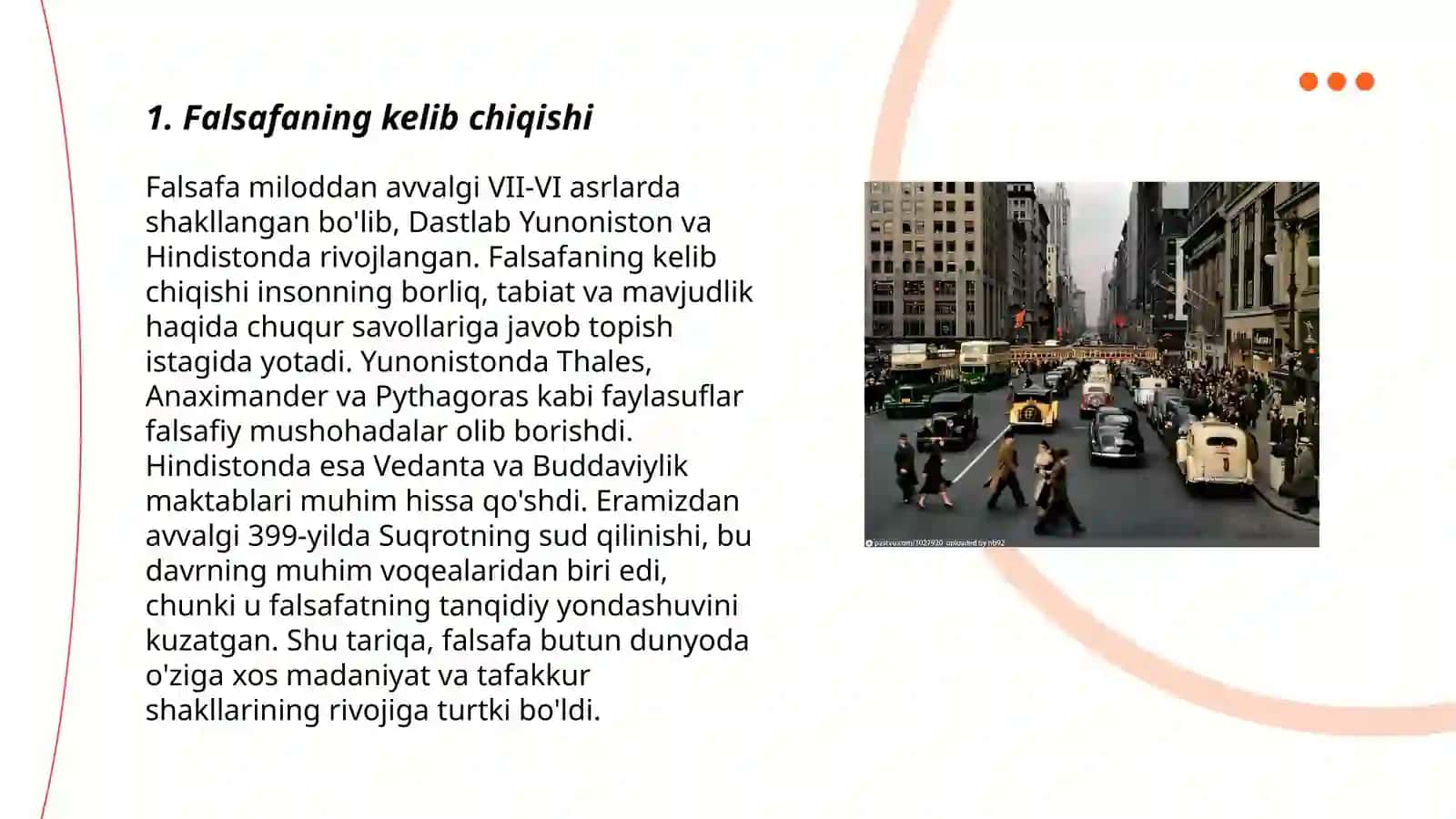 Falsafa va uning jamiyatdagi o'rni 3