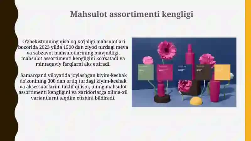 Mahsulot Assortimenti 3