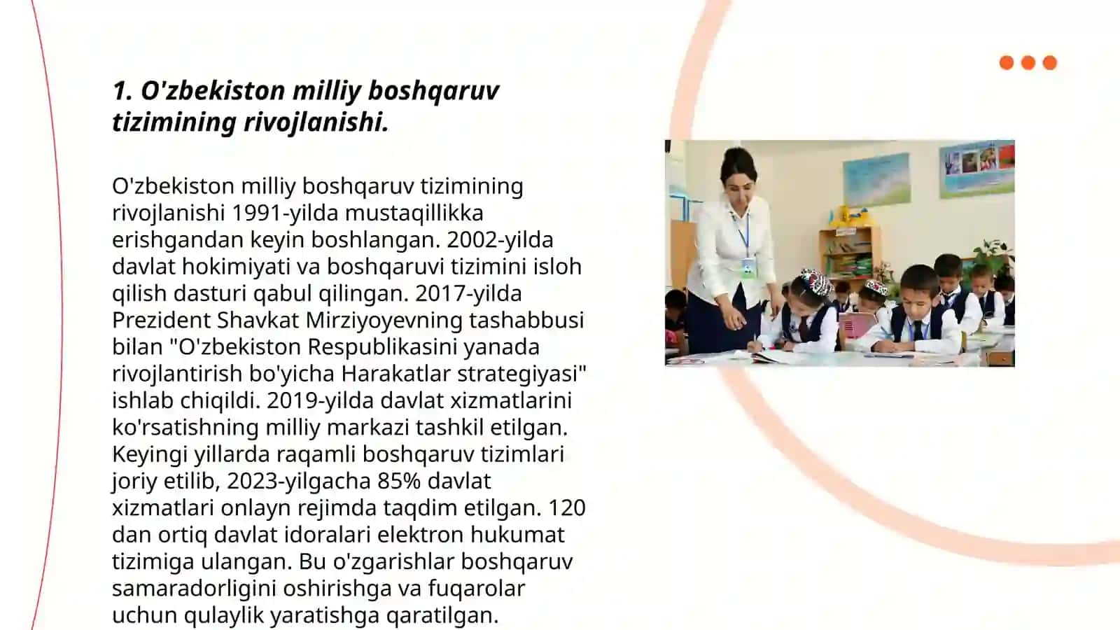 O'zbekistonning milliy boshqaruv tizimini yaratilishi 3