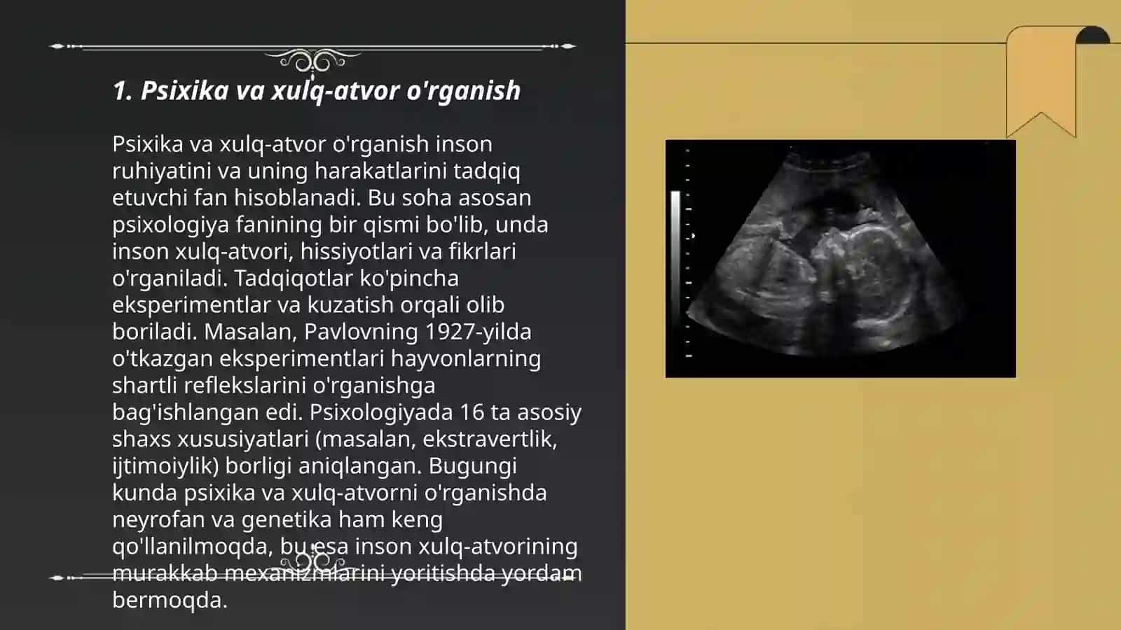 Bola psixikasining o'rganish prinsiplari. Psixologik tadqiqotni o'tkazish shakllari 3
