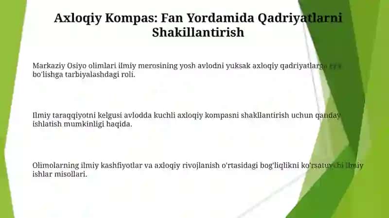 O‘rta Osiyo allomalari ilmiy merosi 3
