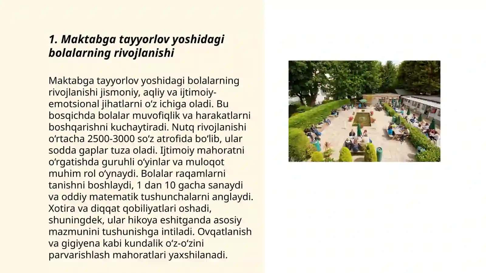 Maktab ta'limiga tayyorlash 3