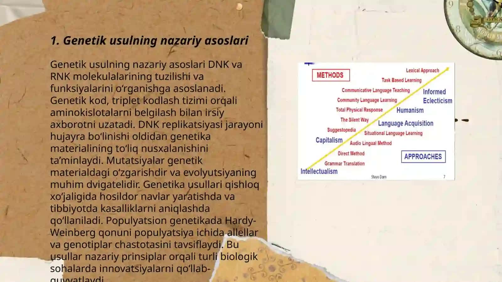 Husnixatga o'rgatish metodikasining genetik usuli 3